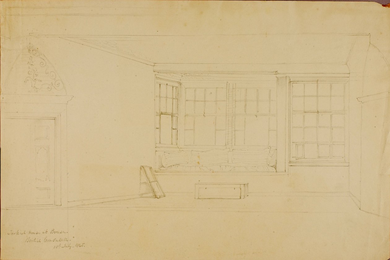 Maison turque à Brusa, Consulat britannique - Miner Kilbourne Kellogg