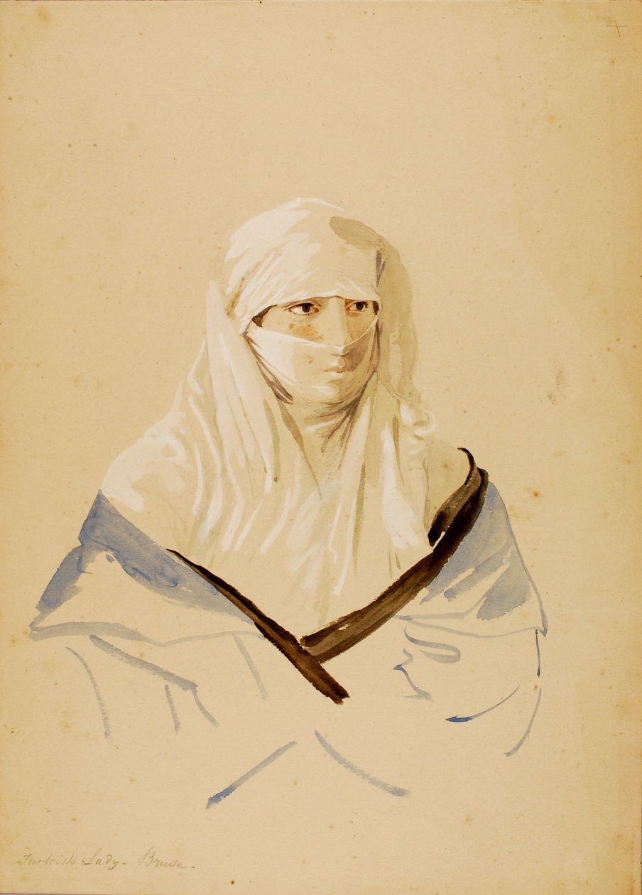 Dame turque de Brusa - Miner Kilbourne Kellogg