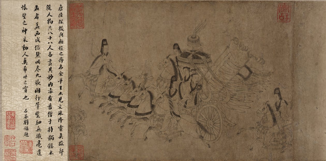 Nymphe de la rivière Luo - Ming Dynasty Chinese School