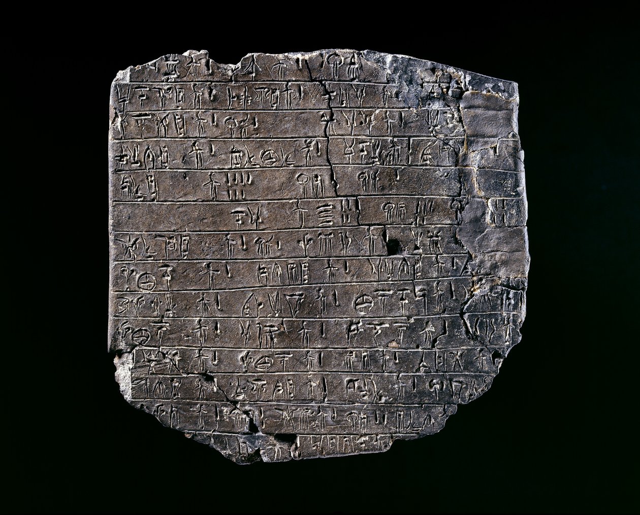 Tablette (argile cuite) - Minoan