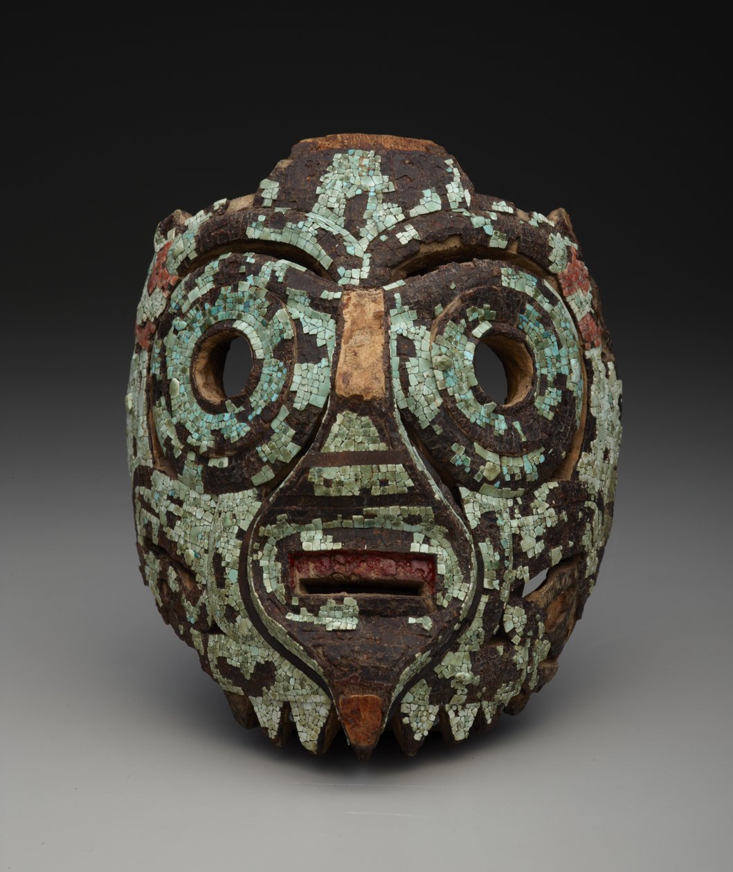 Masque, possiblement de Tlaloc - Mixtec Mixtec