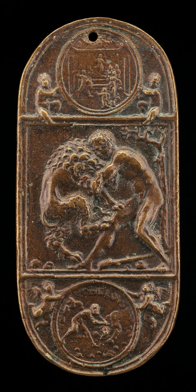 Hercule et le lion de Némée - Moderno