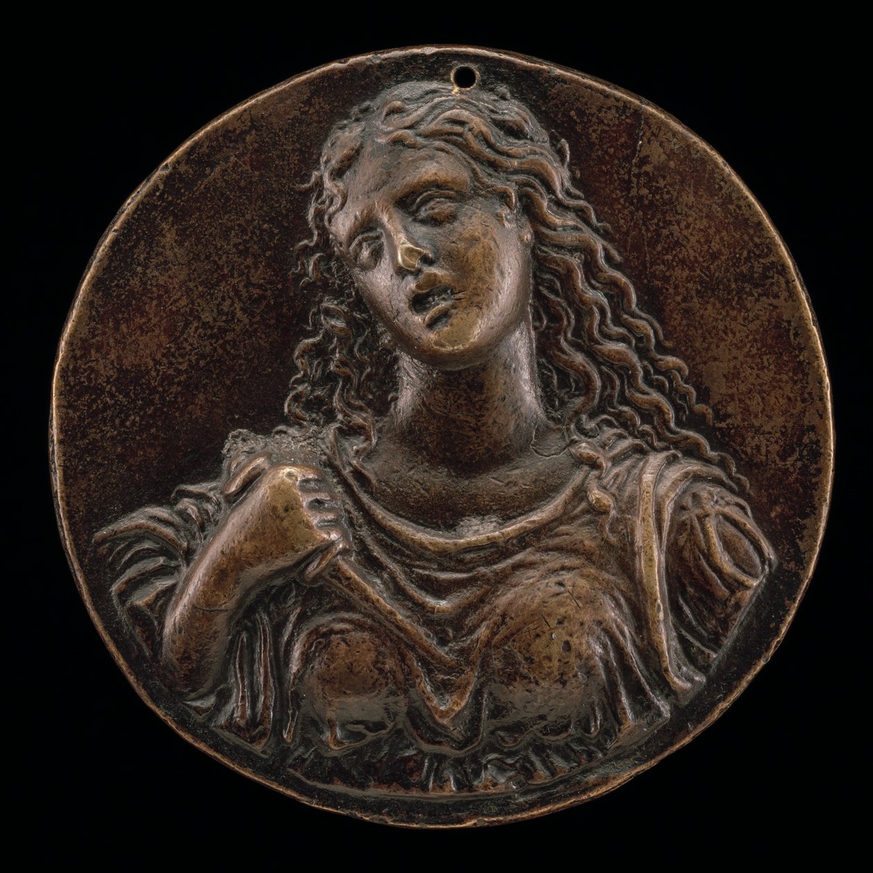 Lucrèce se poignardant, fin 15e - début 16e siècle - Moderno
