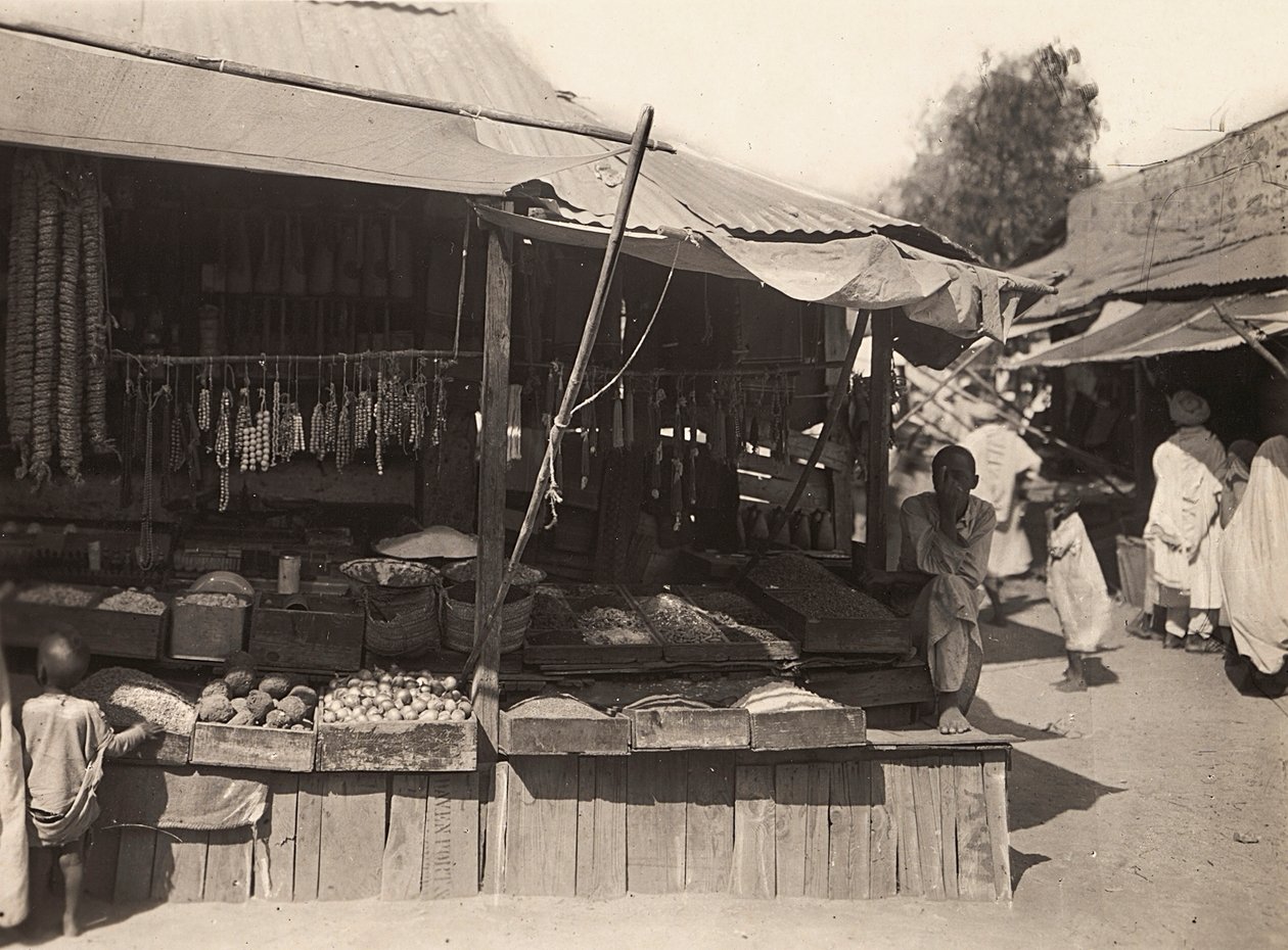 Boutique indigène à Cheren, 09/05/1936 - Modestino Baldinetti