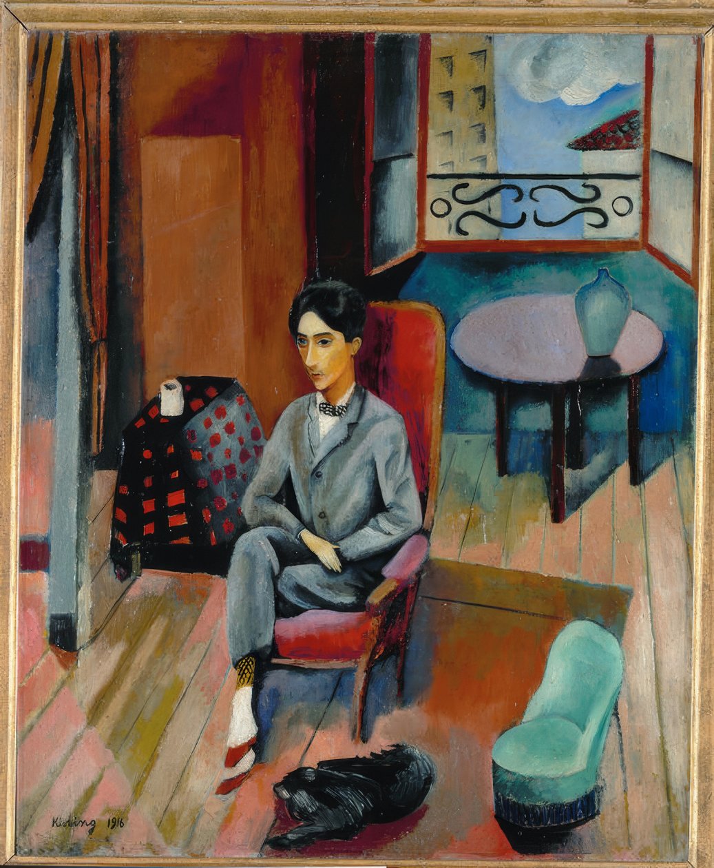 Portrait de Jean Cocteau - Moise Kisling