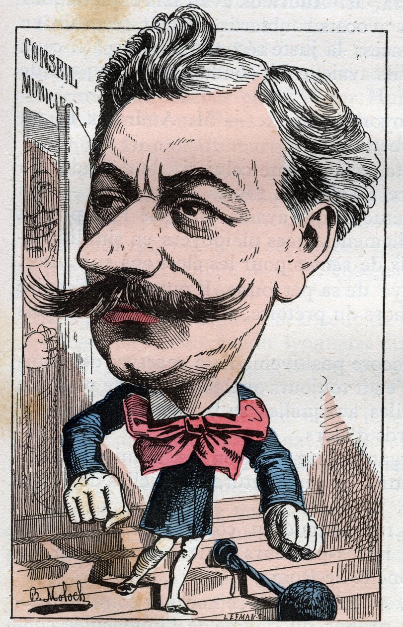 Portrait de Louis Andrieux (1840-1931), avocat et homme politique français - Moloch
