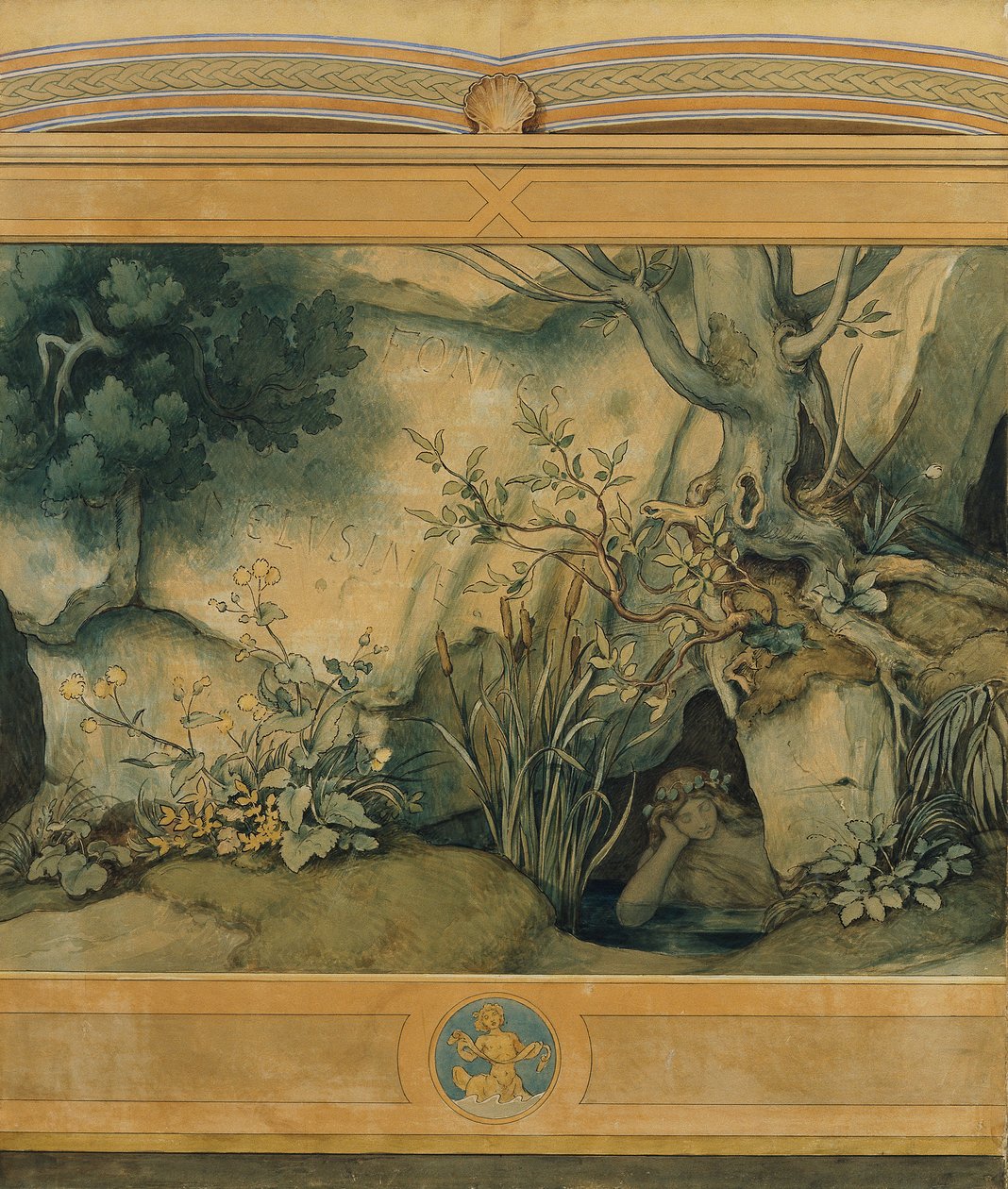 La belle Mélusine : I. Fontes Melusinae - Moritz Ludwig von Schwind