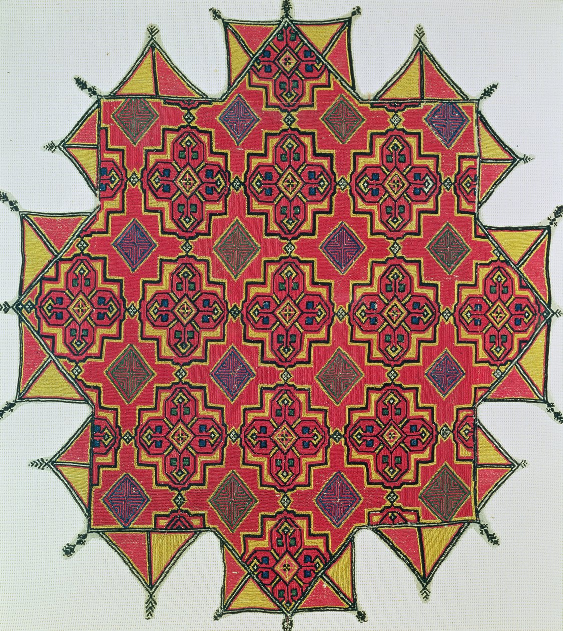 Textile avec motif géométrique - Moroccan School