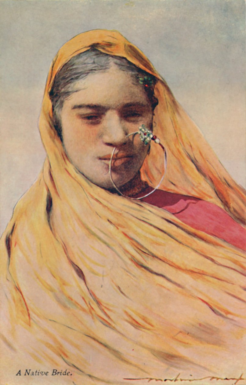 Une mariée indigène - Mortimer L Menpes