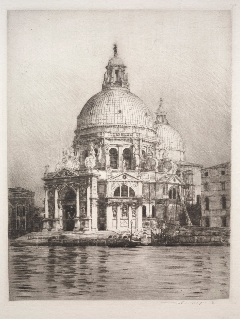 Santa Maria Della Salute n°1, 1910 - Mortimer Menpes