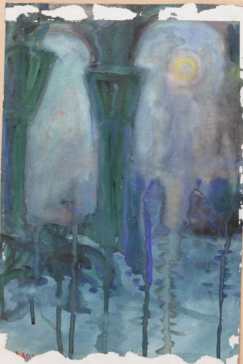 Reflets nocturnes, Venise - Moses J. Adams