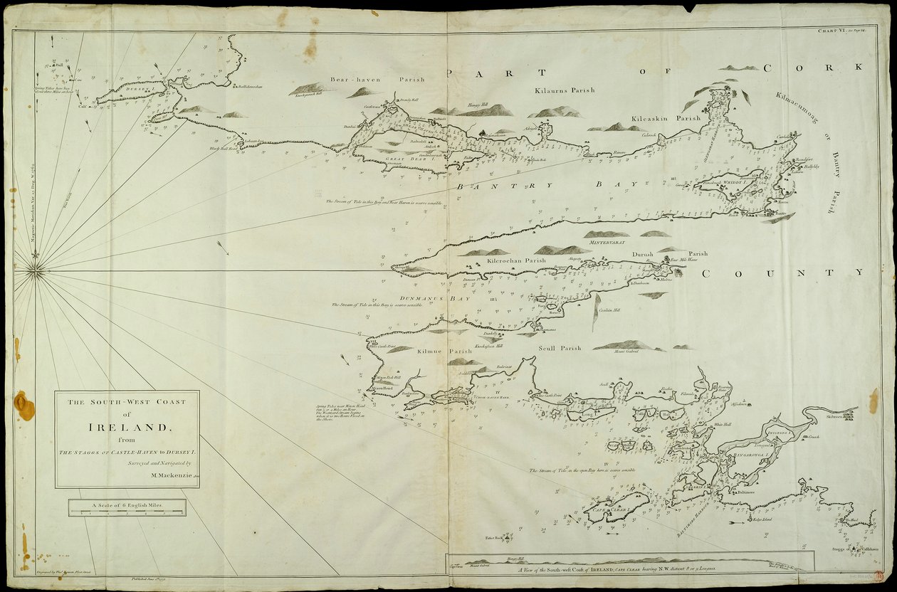 La côte sud-ouest de l