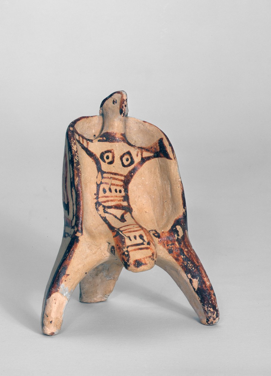 Idole en trône - Mycenaean