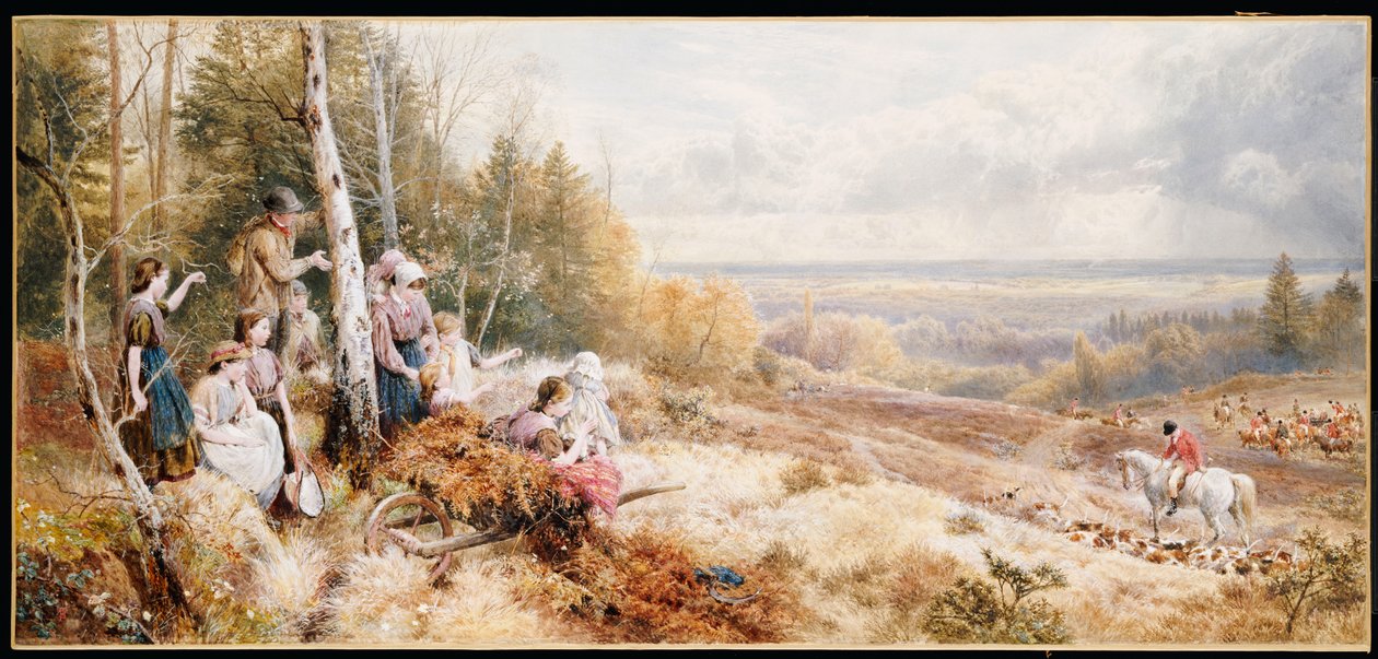 La rencontre - Myles Birket Foster