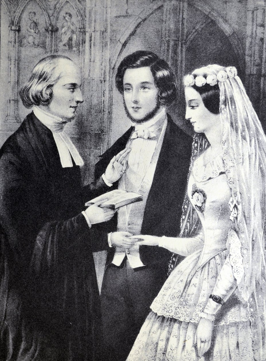 Le Mariage - N. and Ives, J.M. Currier
