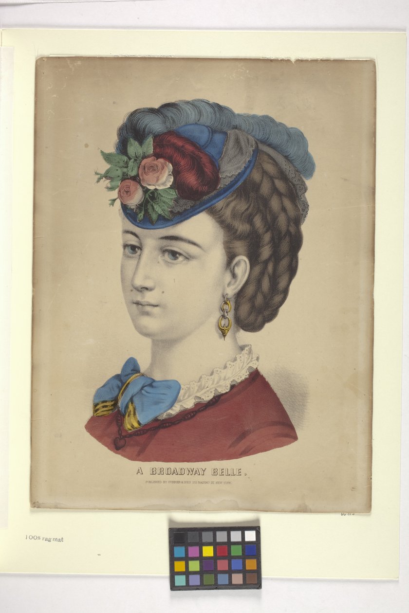 Une belle de Broadway - N. and Ives J.M. (1824 95) Currier
