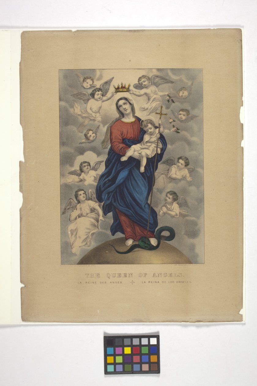 Reine des anges - N. and Ives J.M. (1824 95) Currier