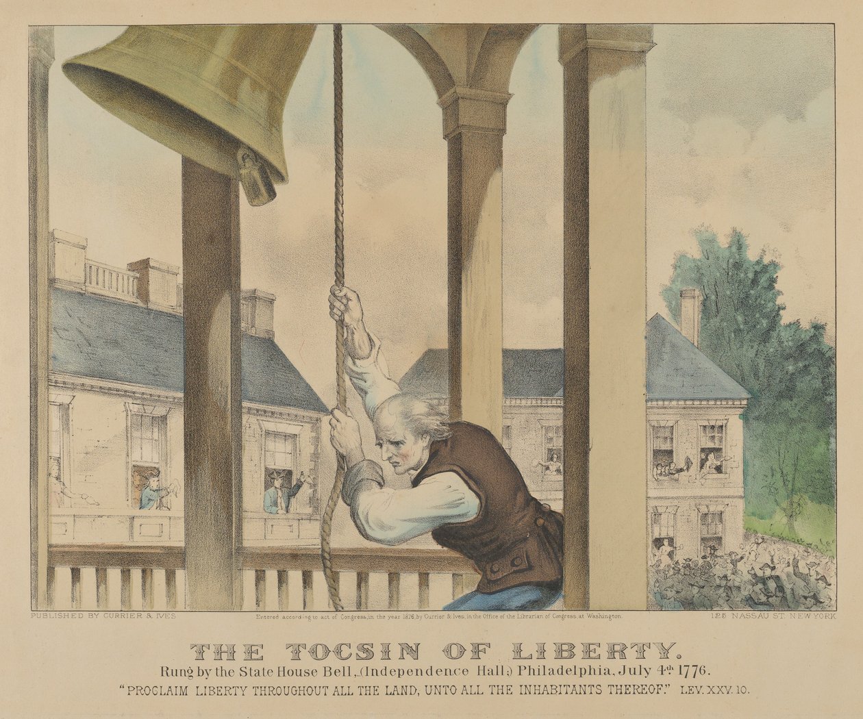 Le Tocsin de la Liberté sonné par la cloche de l