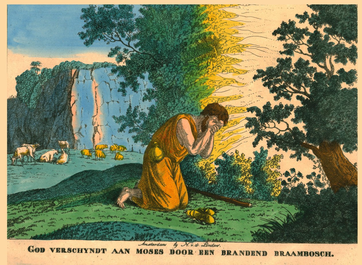 Moïse et le Buisson Ardent - N v d Linden