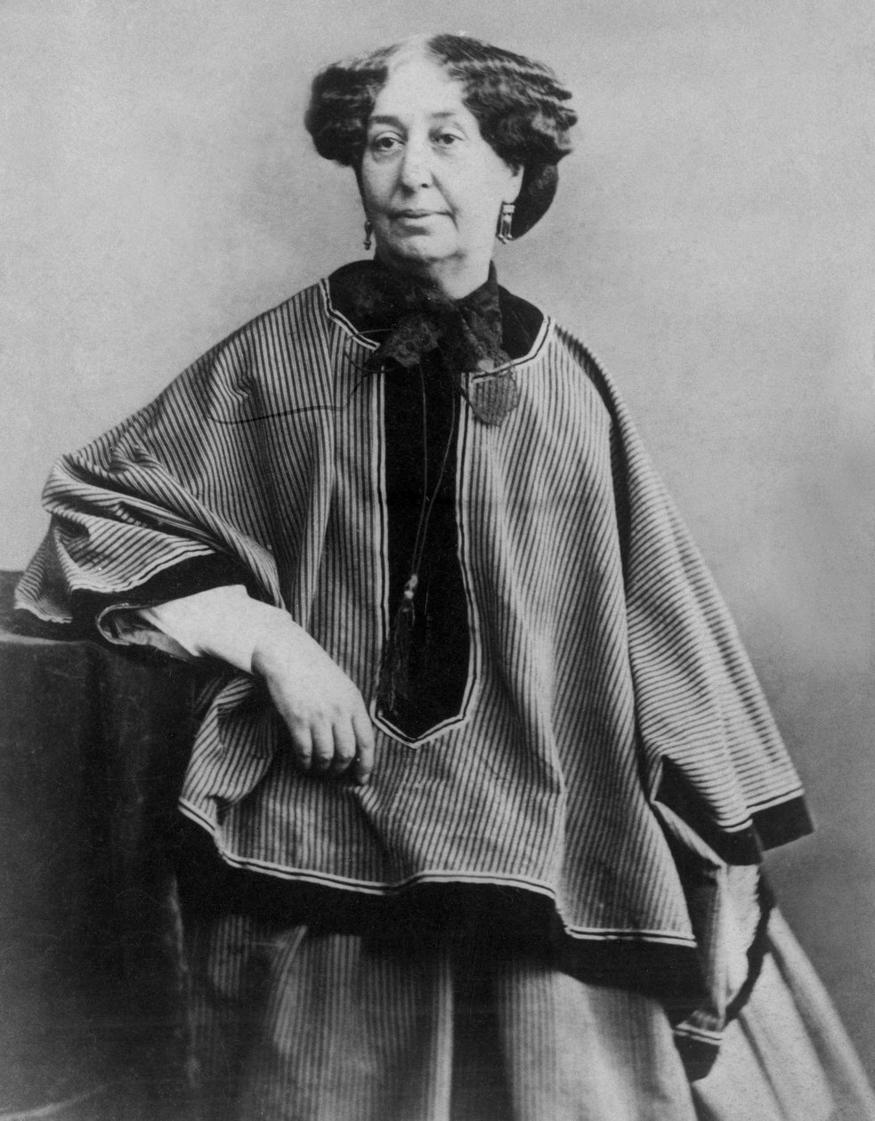 Écrivain français George Sand (1804-1876), photo par Nadar 1864 - Nadar