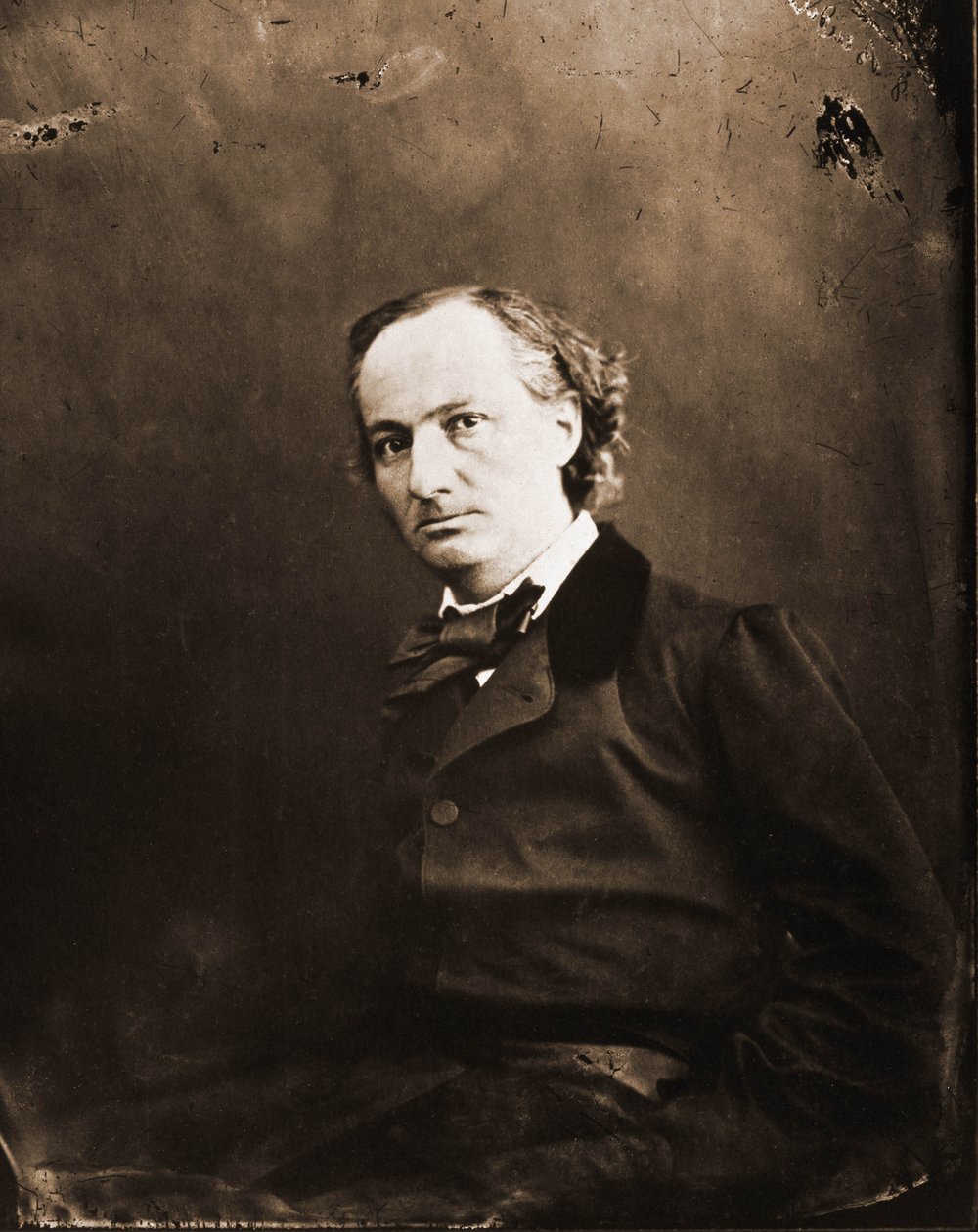 Portrait de Charles Baudelaire, écrivain 1821-1867 (photo) - Nadar