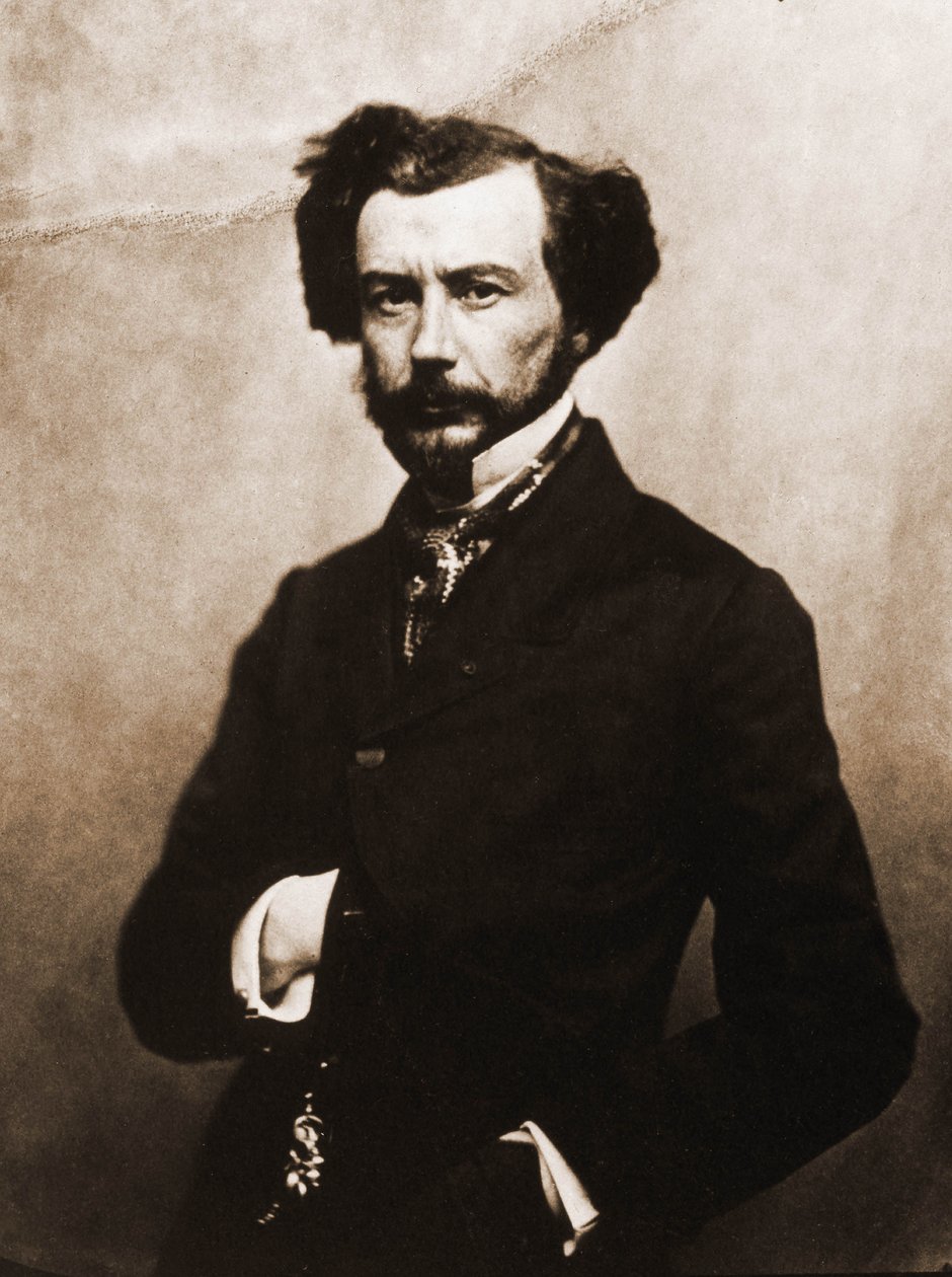 Portrait de Maxime Du Camp, écrivain 1822-1894 (photo) - Nadar