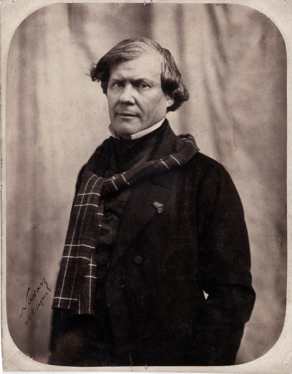 Portrait de Paul Lacroix dit P.L. Jacob bibliophile (1806-1884) - Nadar