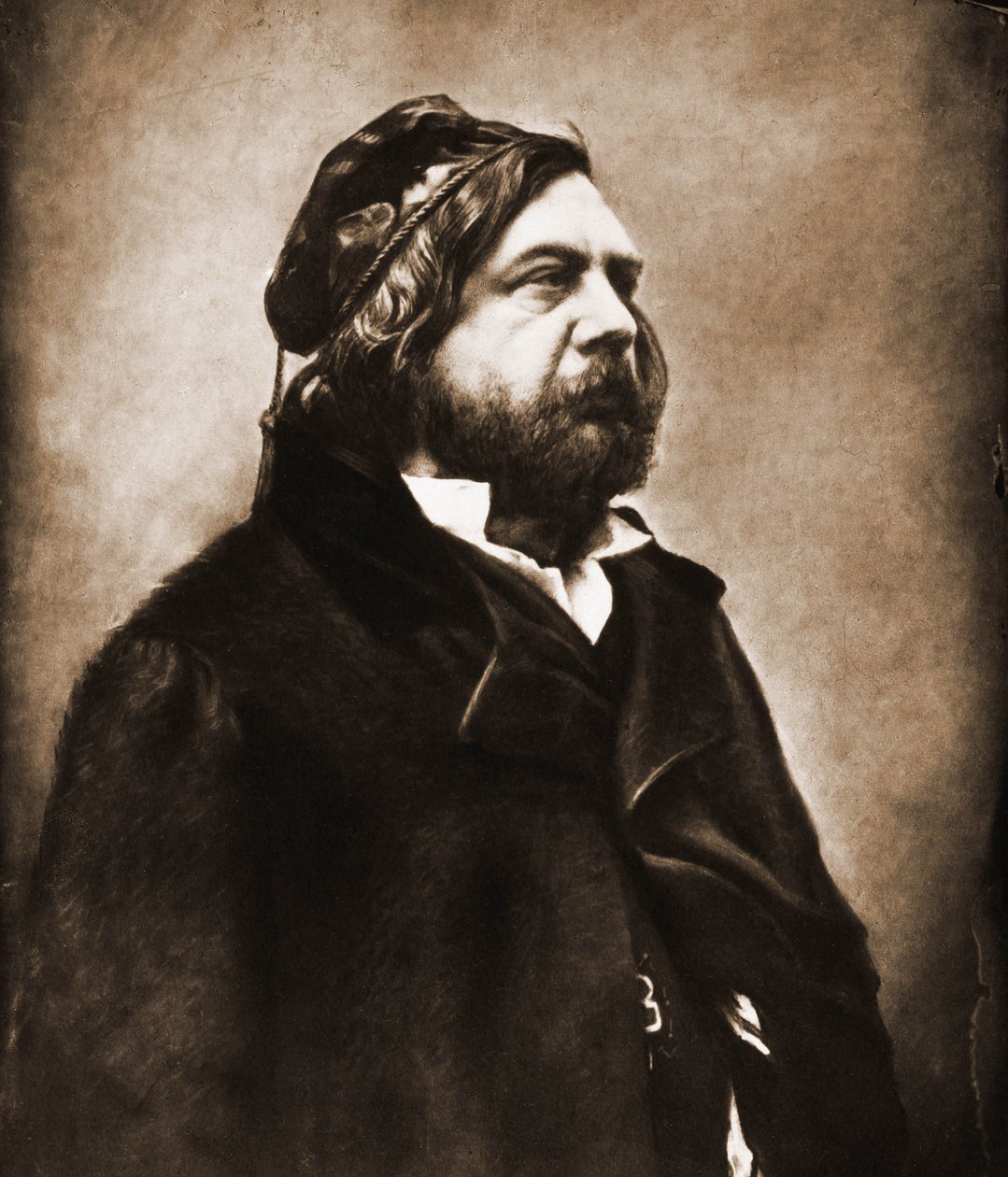Portrait de Théophile Gautier, poète 1811-1872 - Nadar