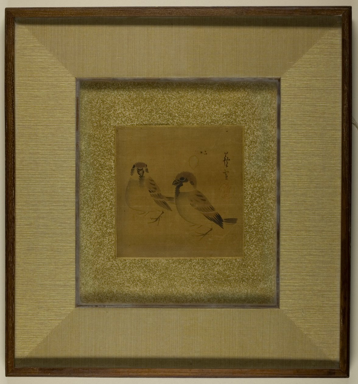 Deux moineaux - Nagasawa Rosetsu