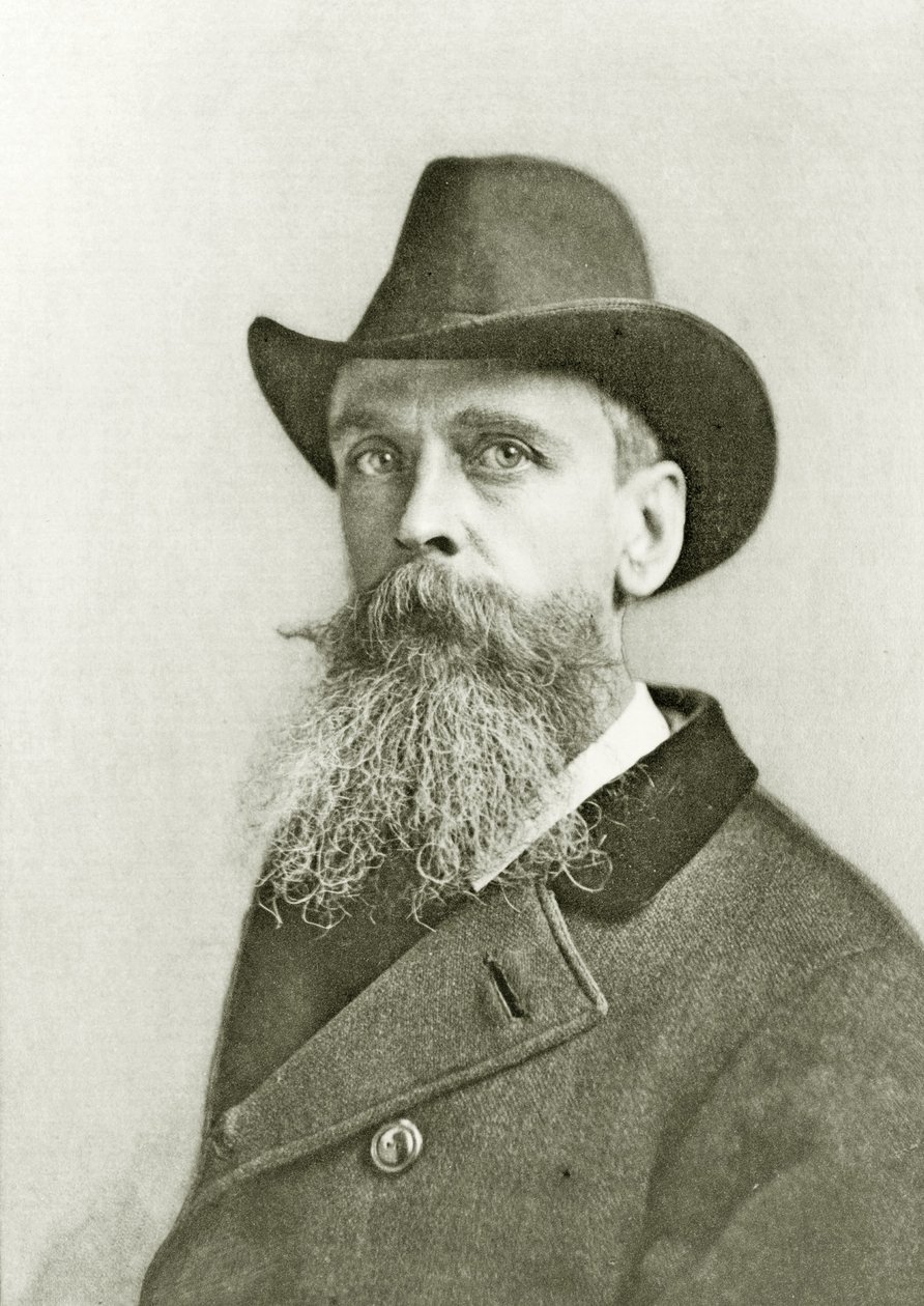 Portrait de Thomas Moran, c.1890 - Napoleon Sarony
