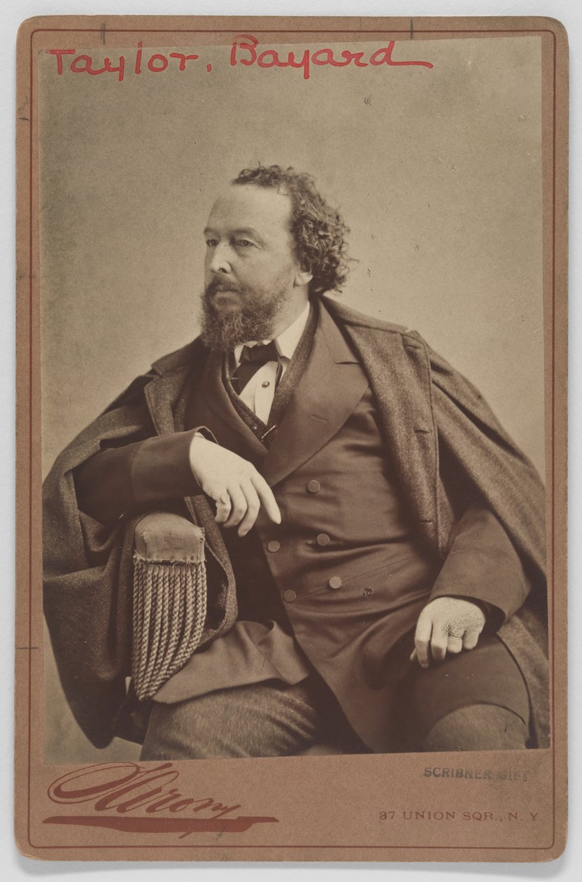 Bayard Taylor - Napoleon Sarony