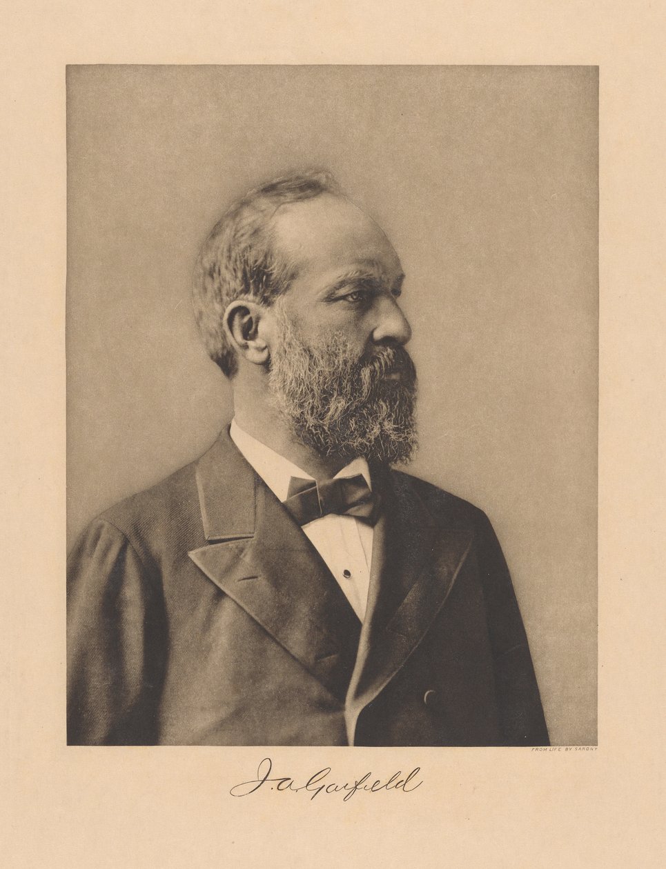 James Garfield - Napoleon Sarony