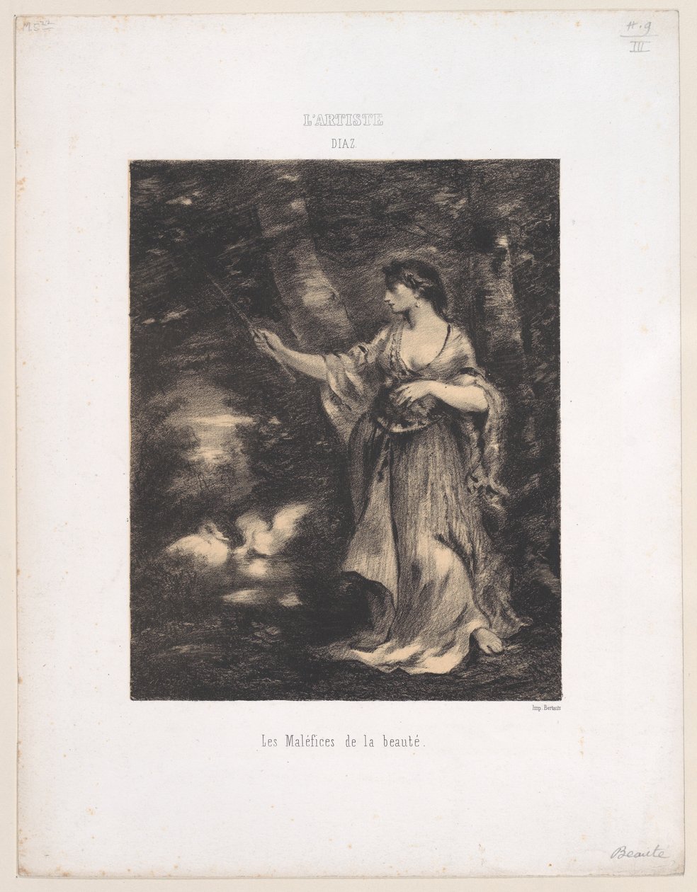 Les Maléfices de la Beauté - Narcisse Virgile Diaz de la Peña