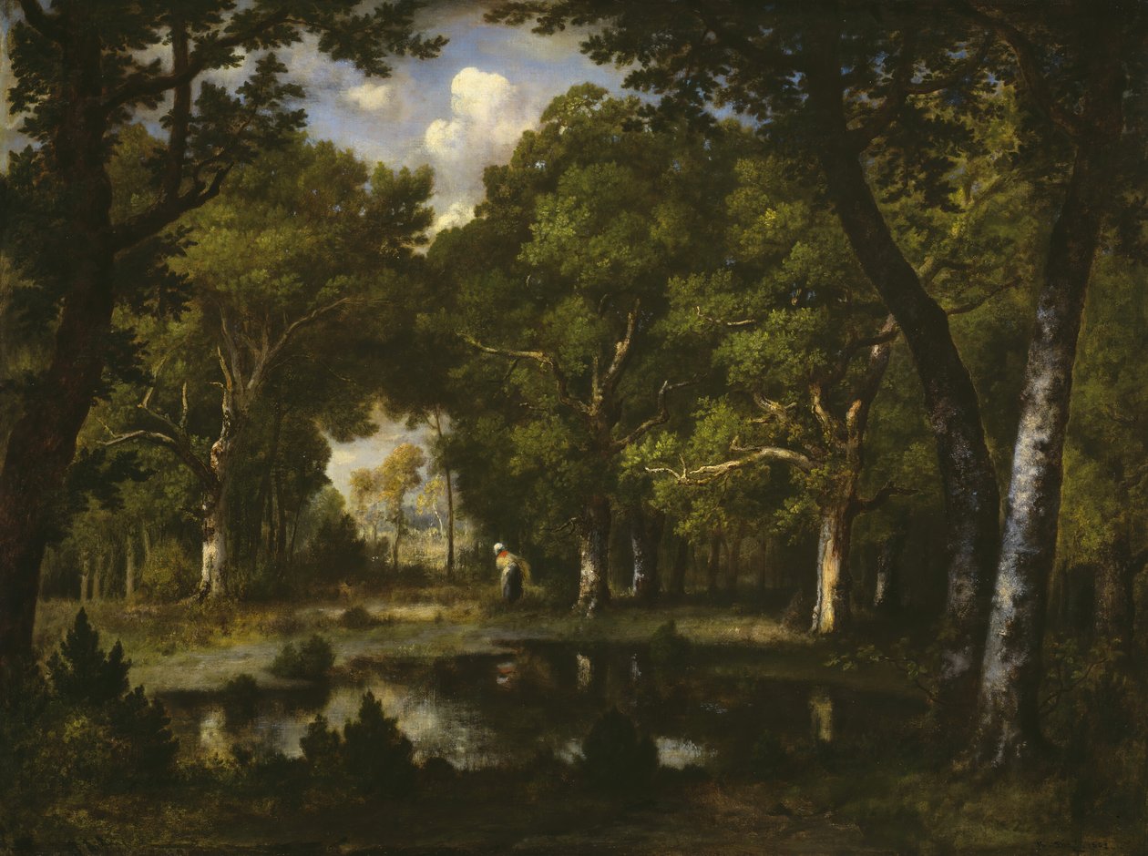 Étang dans les bois, 1862 - Narcisse Virgile Diaz de la Peña