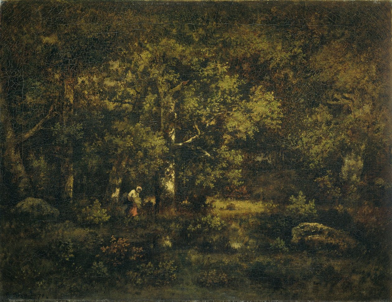 La forêt de Fontainebleau - Narcisse Virgile Diaz de la Pena