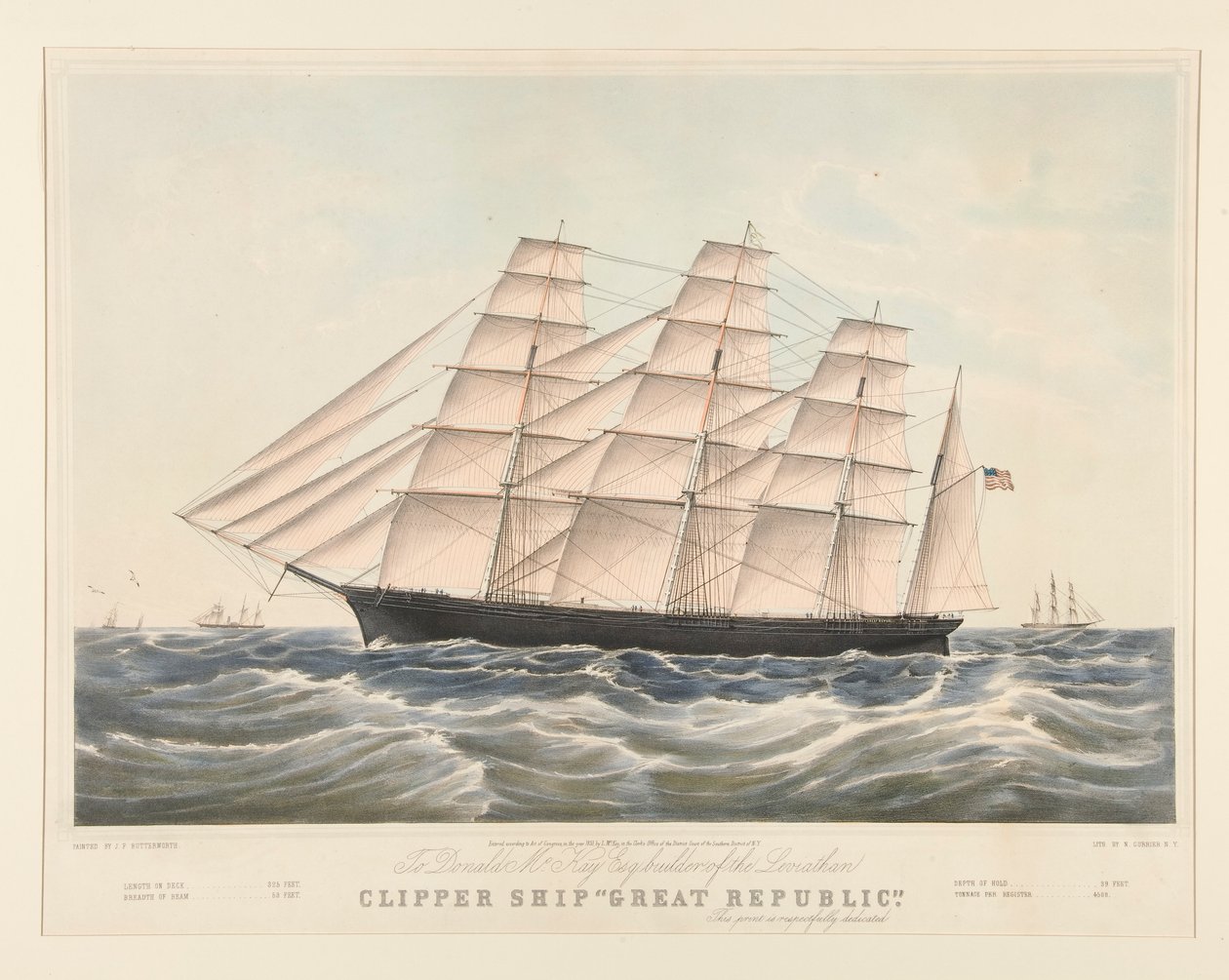 Clipper Ship - Nathaniel Currier
