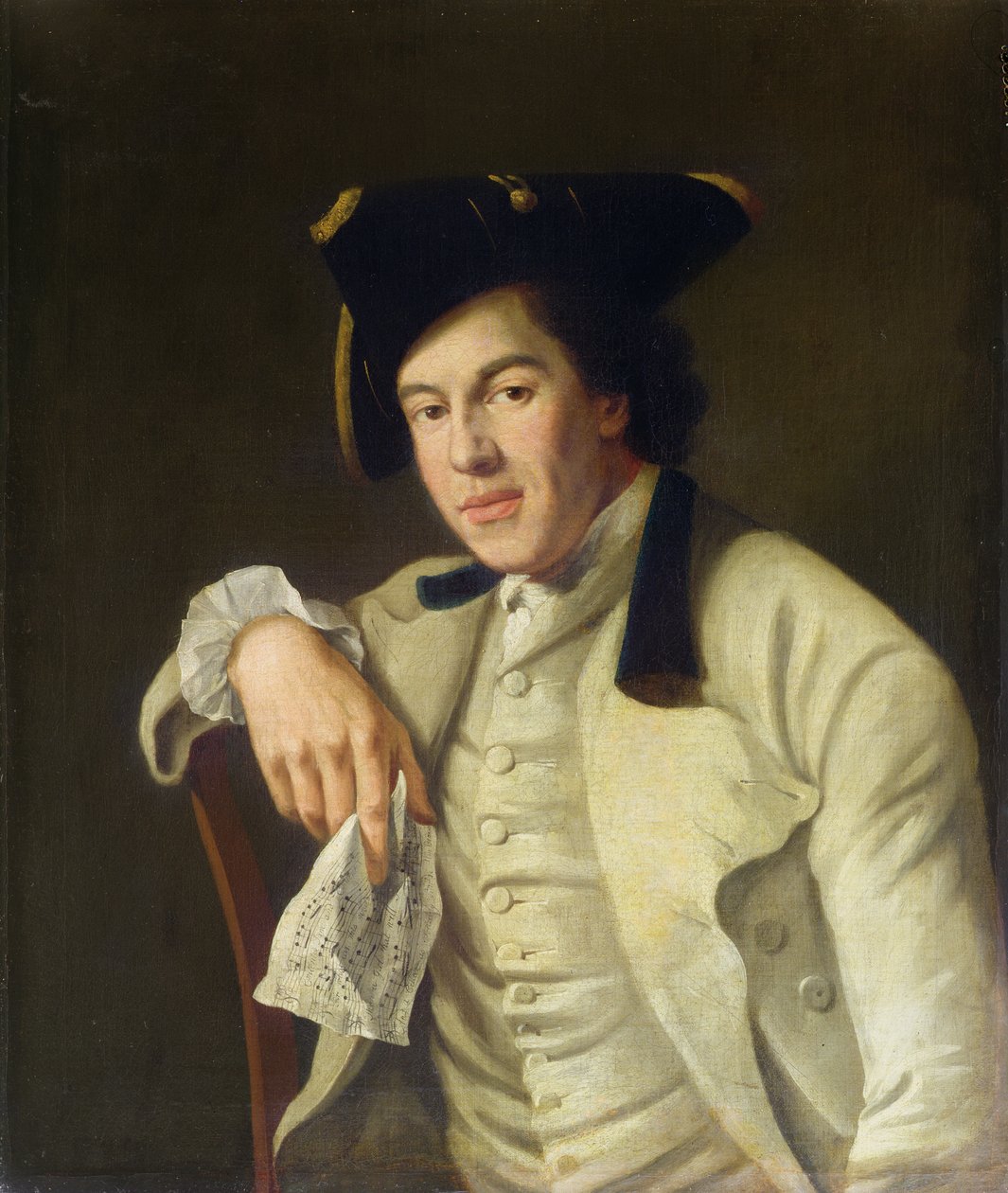 Portrait de Charles Lee Lewis (1740-1803) - Nathaniel Hone