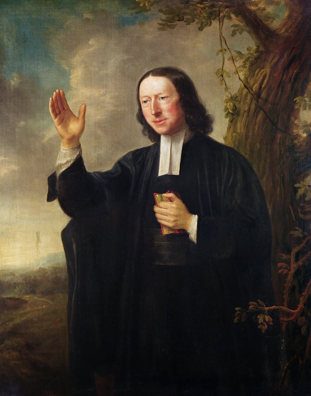 Portrait de John Wesley, vers 1766 - Nathaniel Hone