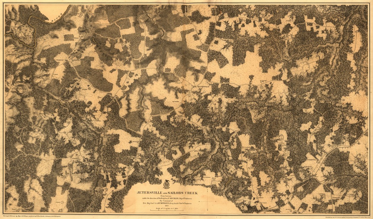 Jetersville et Sailors Creek - Nathaniel Michler