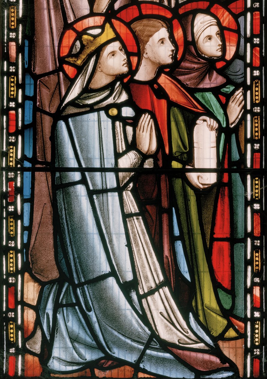 Christ en Majesté entouré de Saints (détail) - Nathaniel Westlake