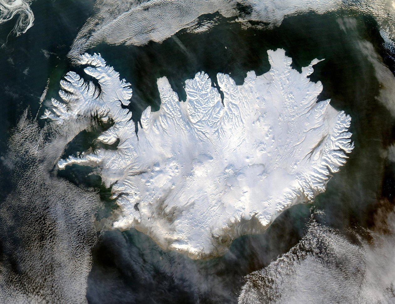 Image satellite de l