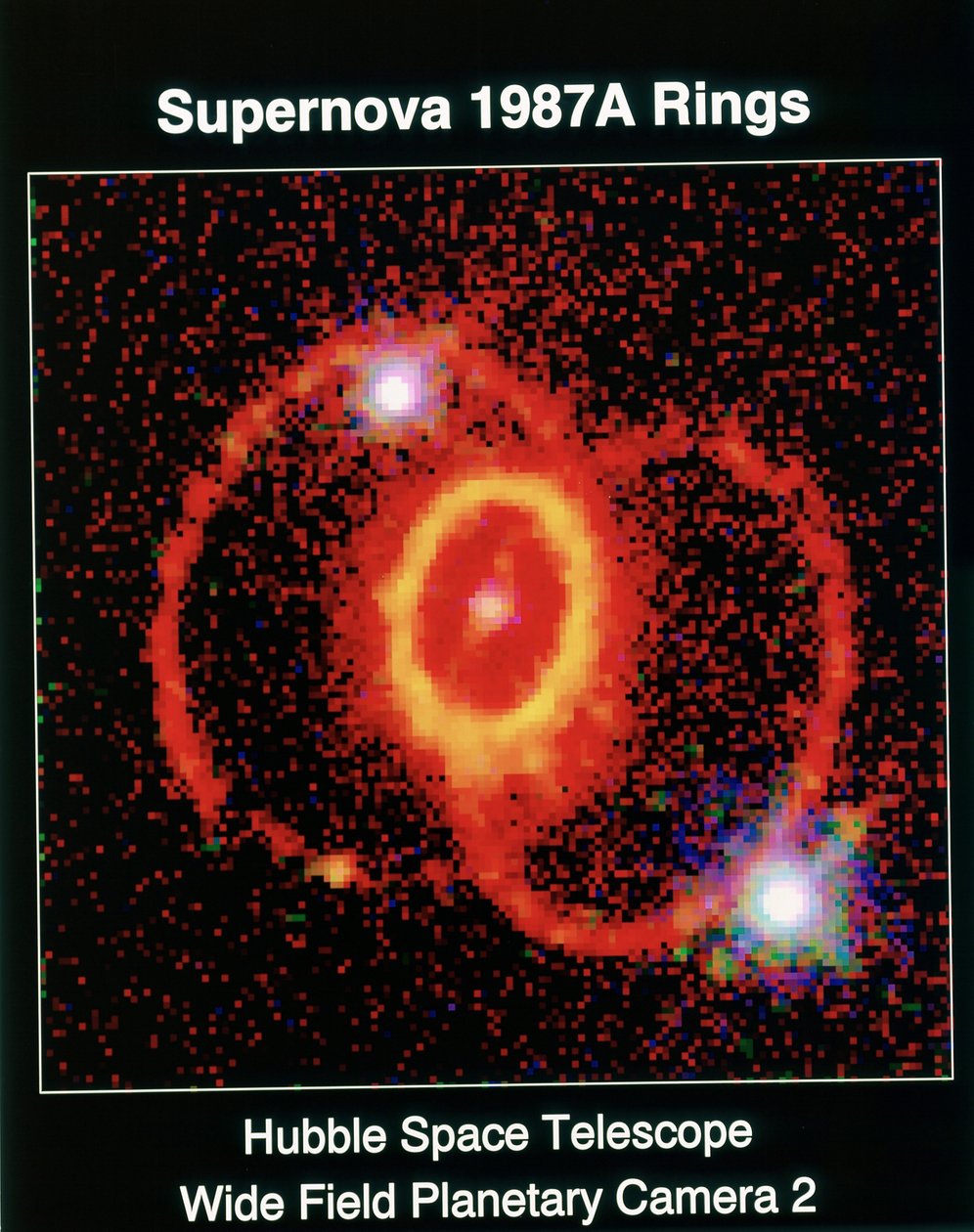 Supernova 1987A observée avec le télescope spatial Hubble, télescope planétaire à grand champ 2. - National Aeronautics and Space Administration National Aeronautics and Space Administration