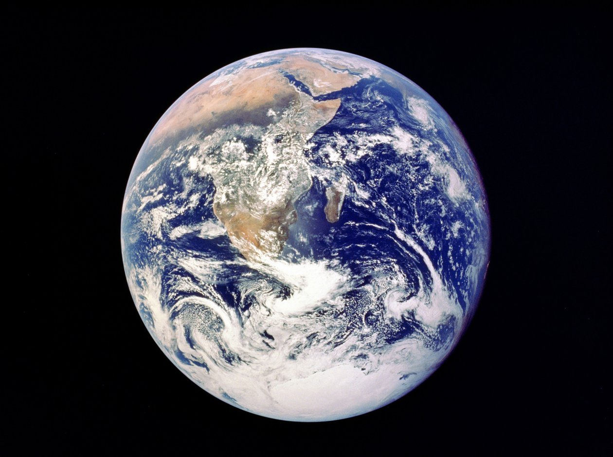 Vue complète de la Terre depuis l