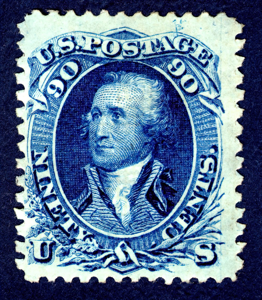 90c Washington F Grill single - National Bank Note Company