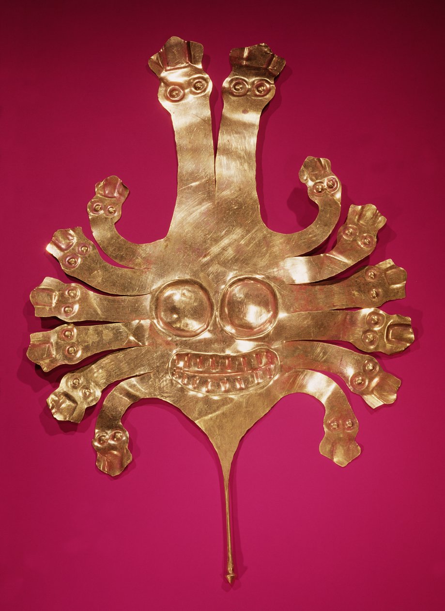 Tête de Méduse, du Pérou - Nazca Culture