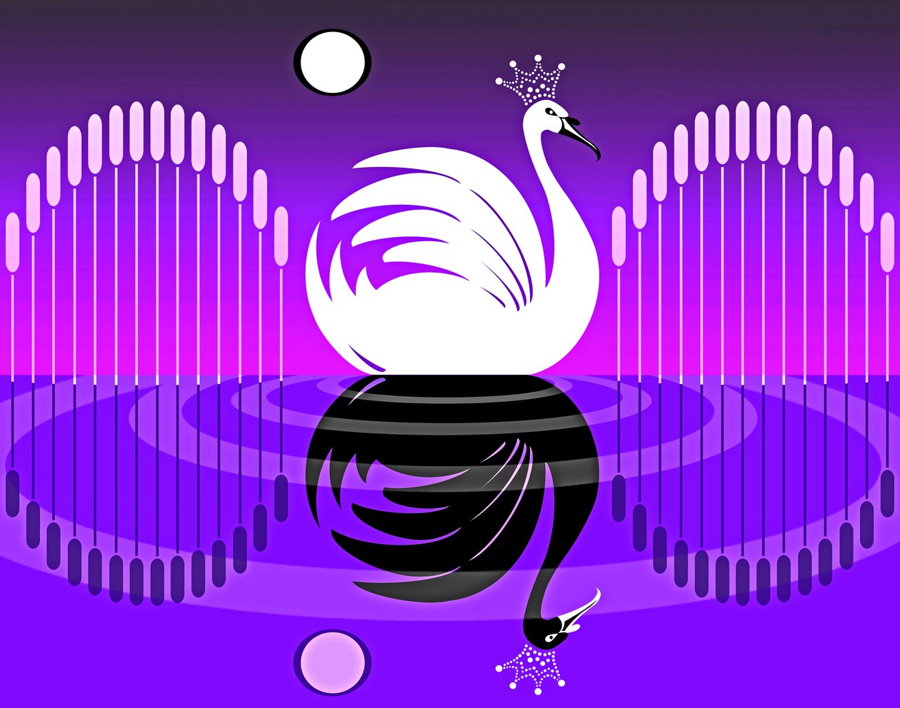 Le Lac des cygnes IV - Neale Osborne