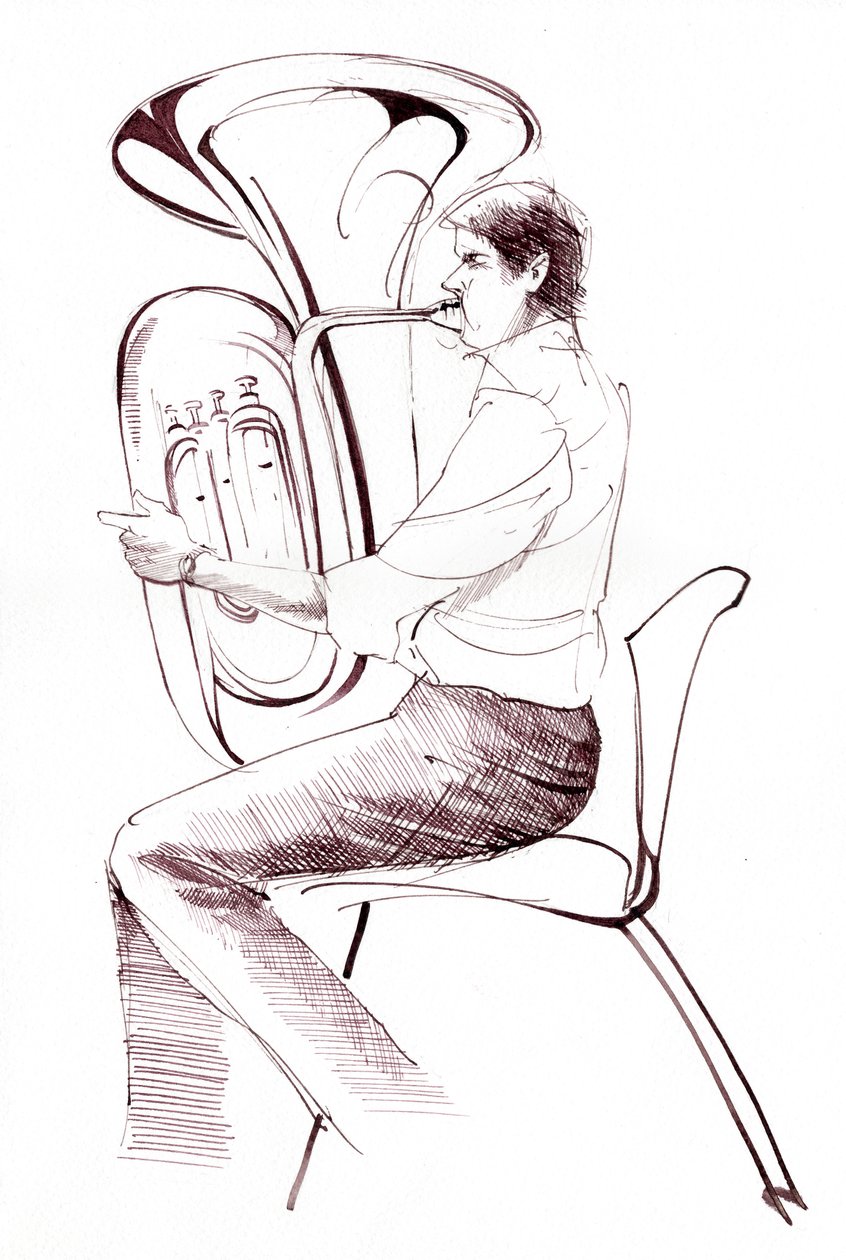 Joueur de tuba - Neale Osborne