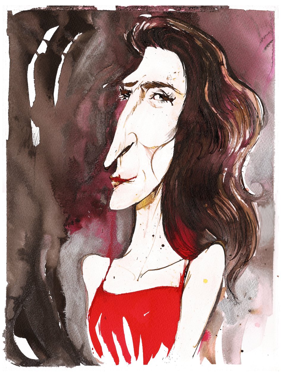 Véronique Gens, 2025 (ink) - Neale Osborne