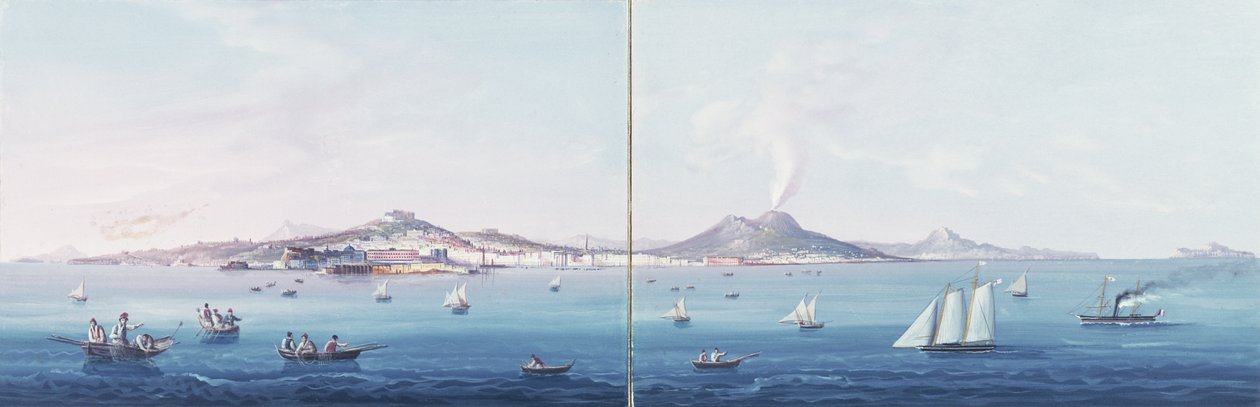 La Baie de Naples - Neapolitan School