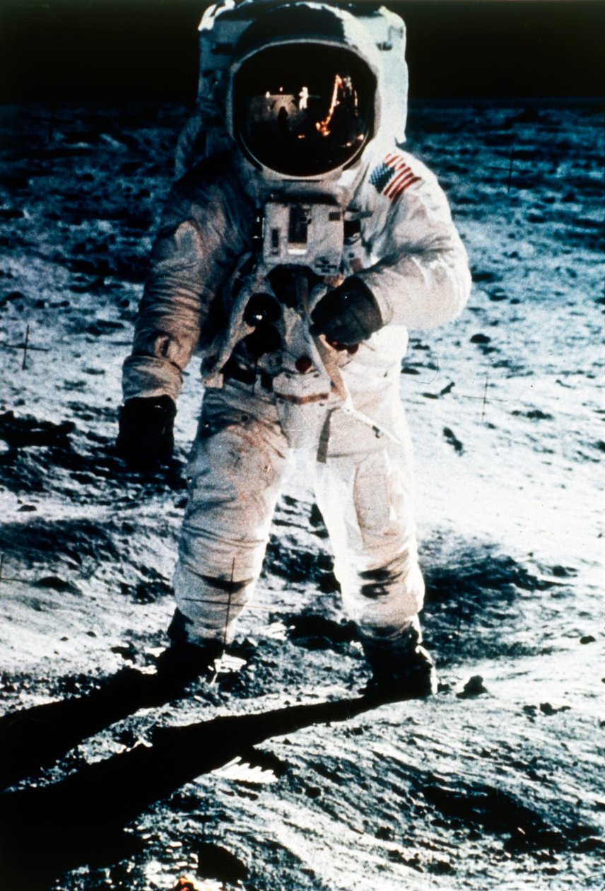Buzz Aldrin sur la Lune, mission Apollo 11, juillet 1969 - Neil Armstrong